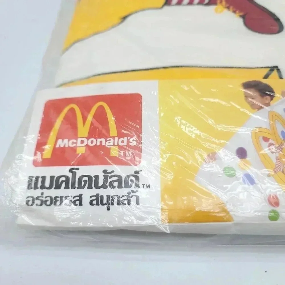 McDonald's Thailand McFamily Bath Towel Set New Old Stock 24
